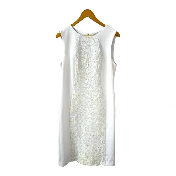 slim fit dress slacks Little White Fit and Flare Dress 8